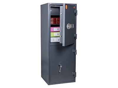 Металлический сейф для офиса VALBERG Кварцит 120Т/2 EL